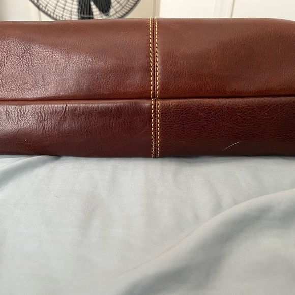 Dooney & Bourke Florentine Leather Twist Sac Shoulder Bag - Picture 3 of 6